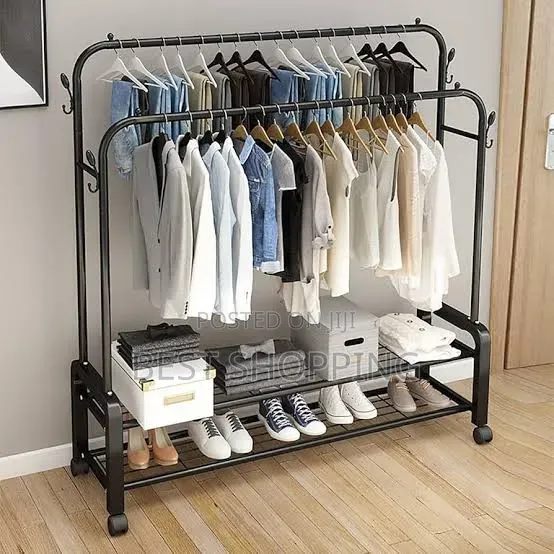 Multifunctional Clothes and Shoe Rack