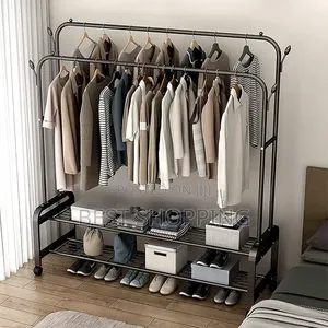 Multifunctional Clothes and Shoe Rack