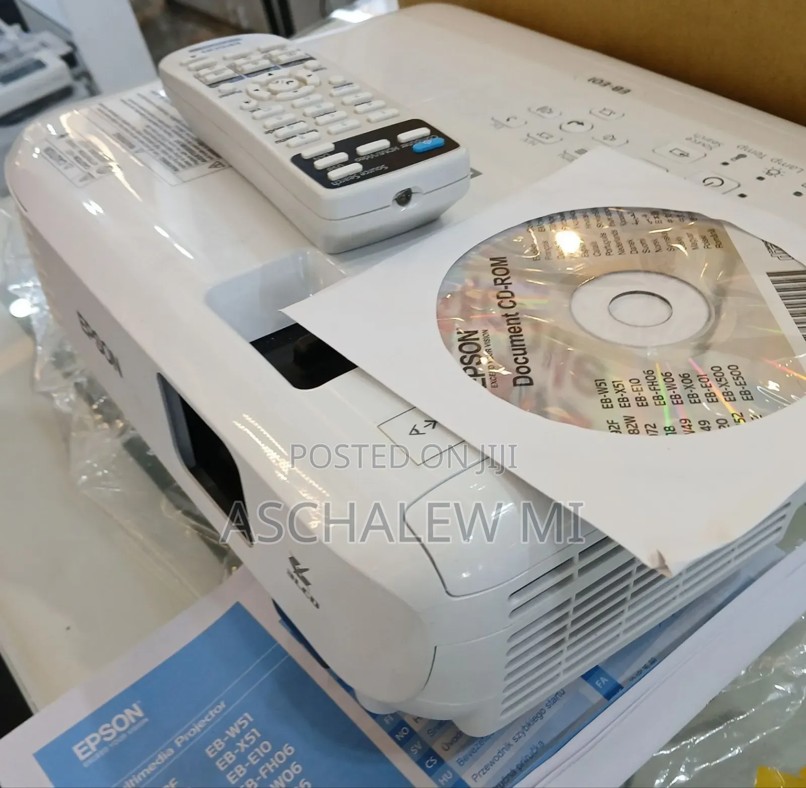 Epson Projector Brand New With Cartoon Model Name: