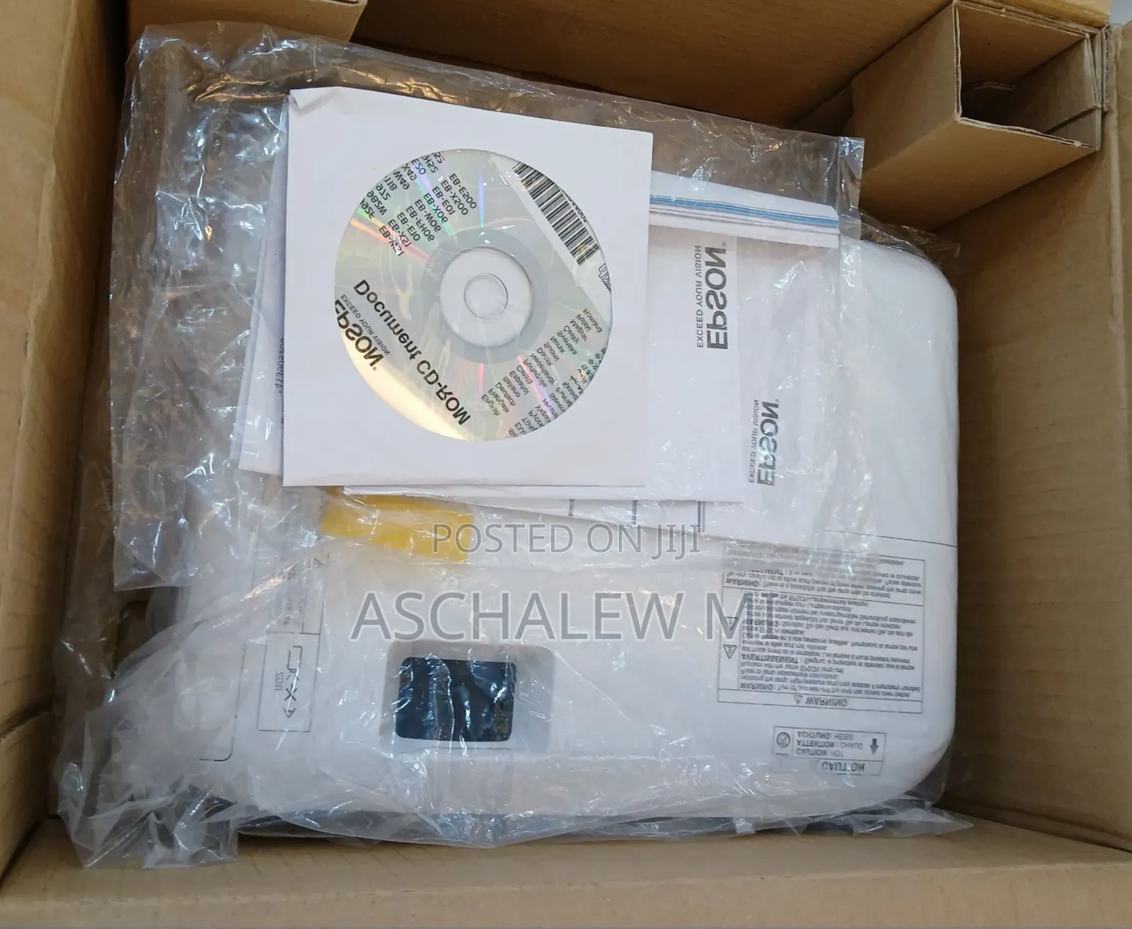 Epson Projector Brand New With Cartoon Model Name: