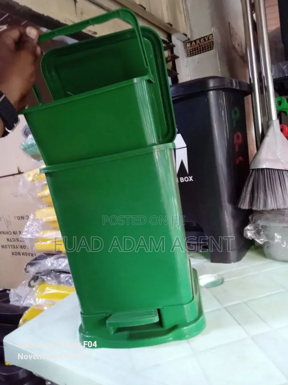 8 Liter Plastic Dust Bin – Small Waste Basket8