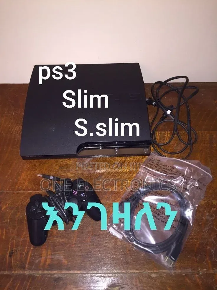 ሀ Ps3 Slim and S.Slim and Ps4,Ps5 እገዛለሁ