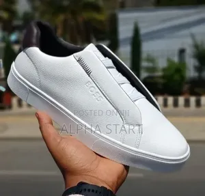 Boss Uio High Master Quality Smooth Flat Sneakers for Man's