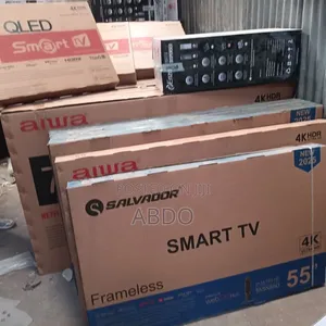 Salvadoor Smart Tv 55 Inch Andraid Framless Hifi Speaker