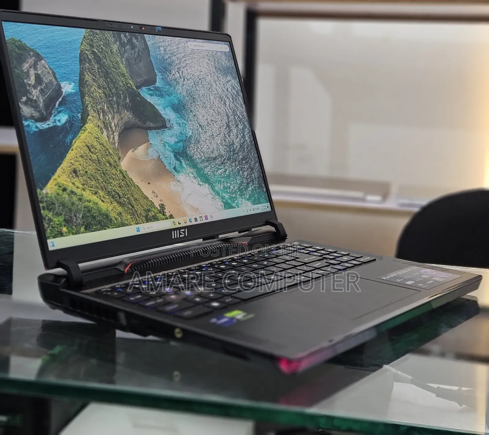 New Laptop MSI 32GB Intel Core i9 SSD 1T
