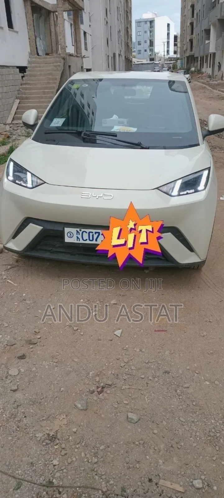 New BYD Seagull 2025 White
