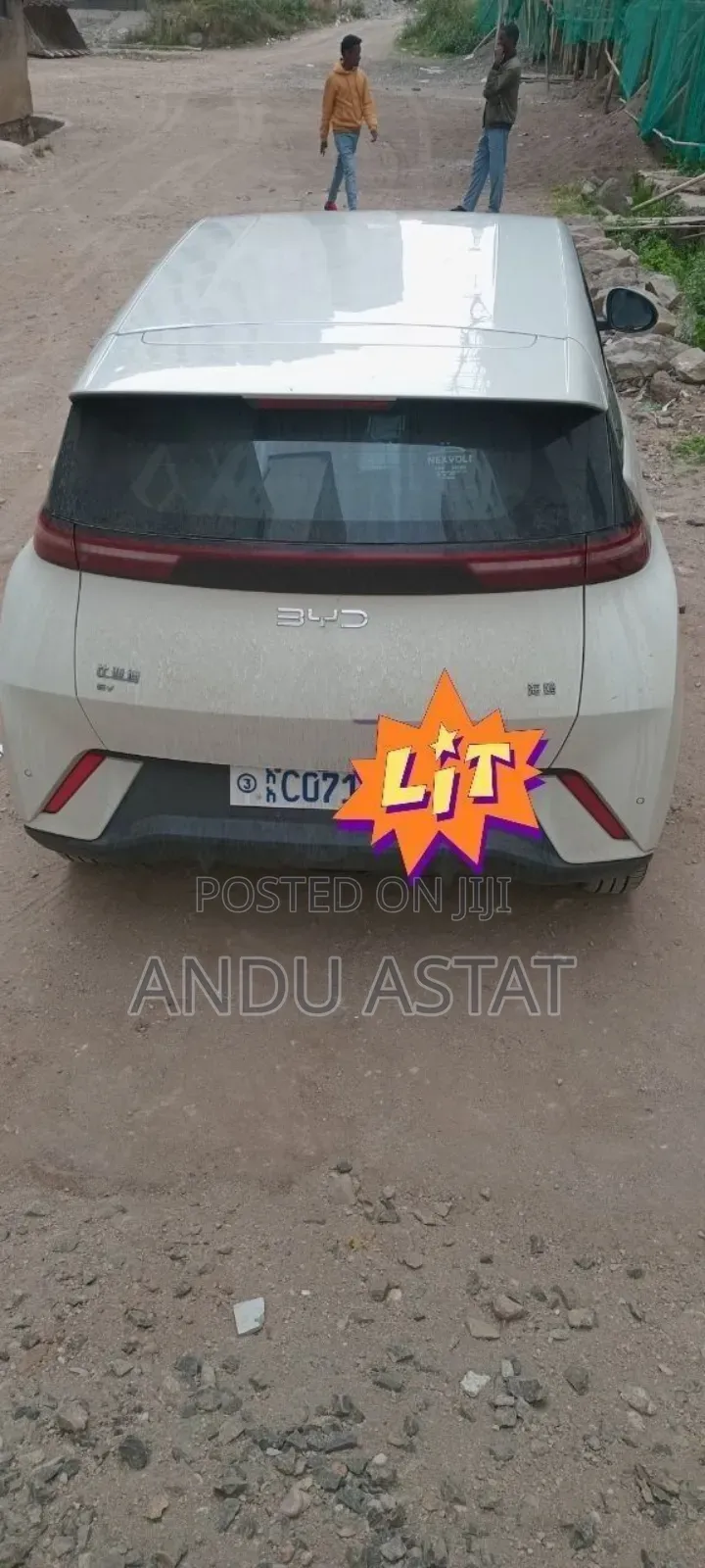 New BYD Seagull 2025 White
