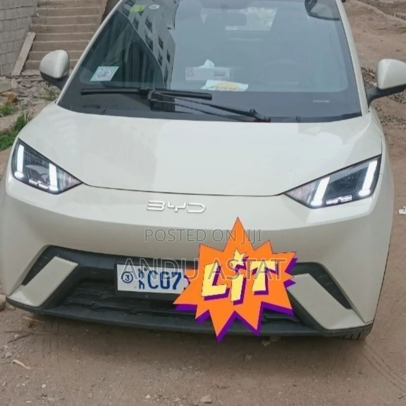 New BYD Seagull 2025 White