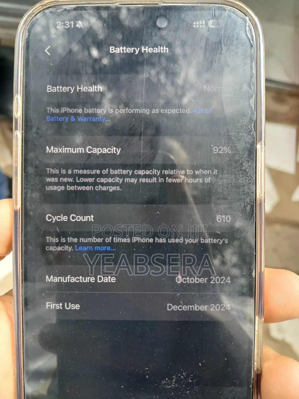 Apple iPhone 16 Pro Max 256 GB Gold