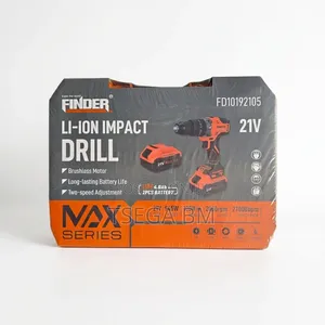 Finder 21v 120n.M Cordles Brushless Li-Ion Impact Drill 4ah