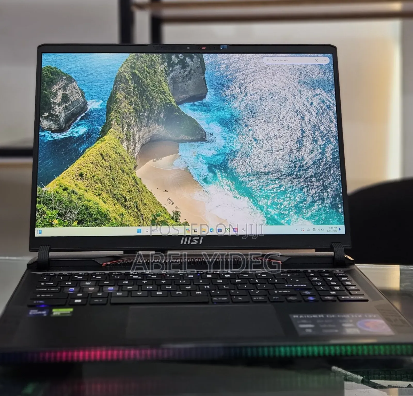 New Laptop MSI 32GB Intel Core i9 SSD 1T