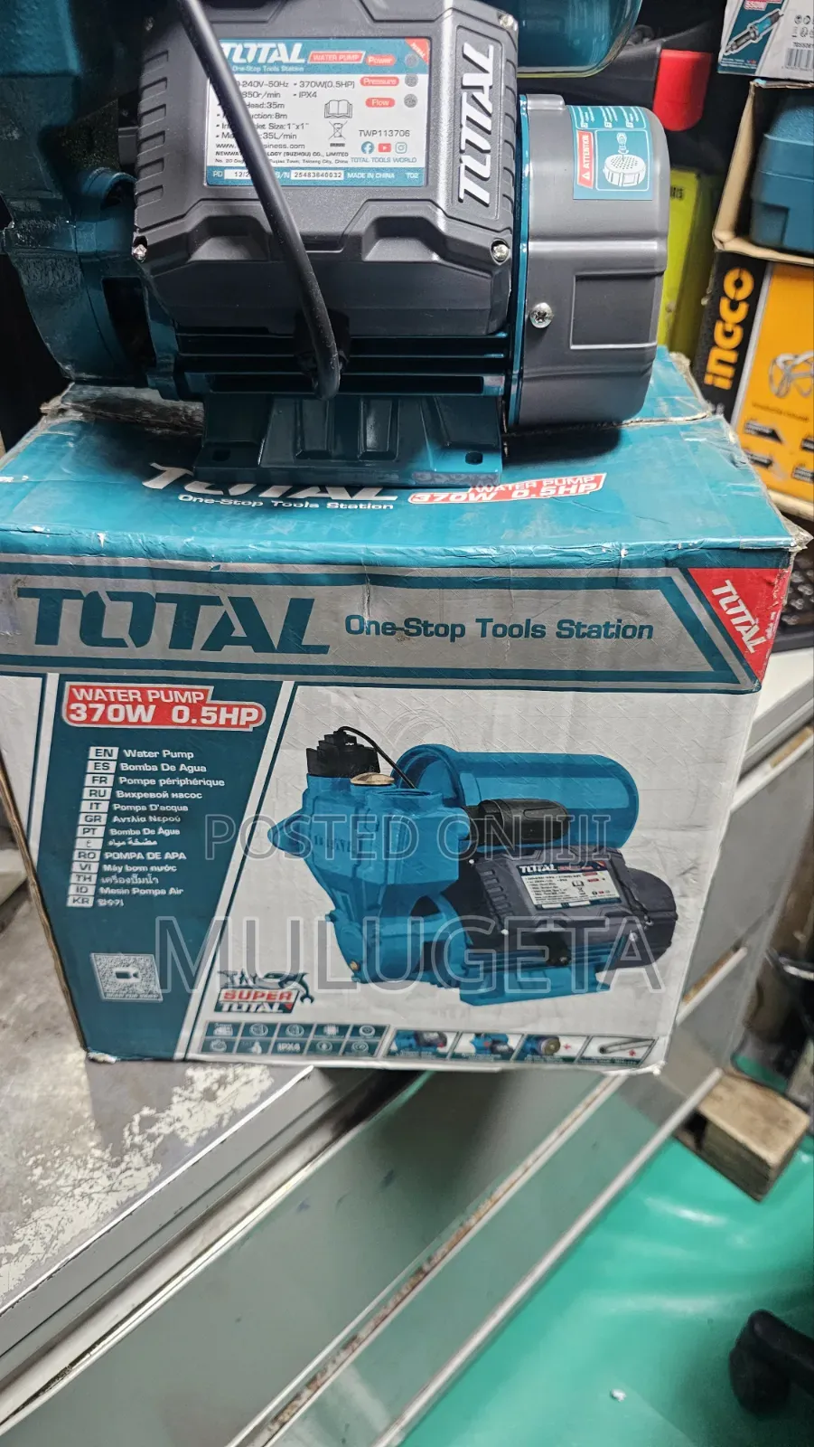 Puster Pump 0.5hp