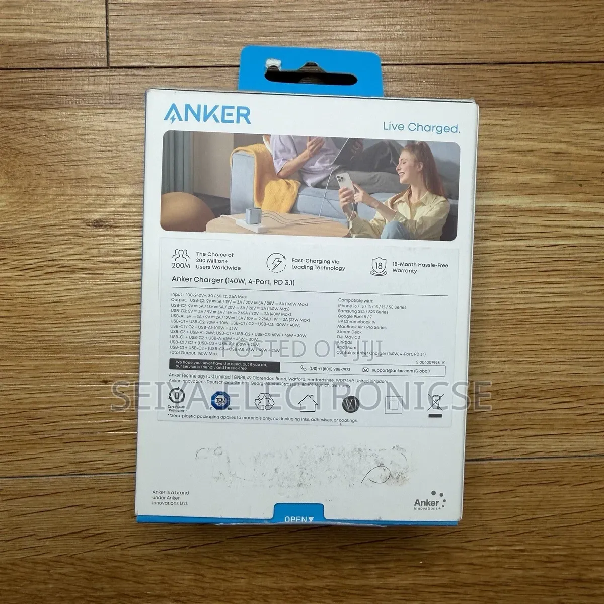 Anker 140w Laptop Charger