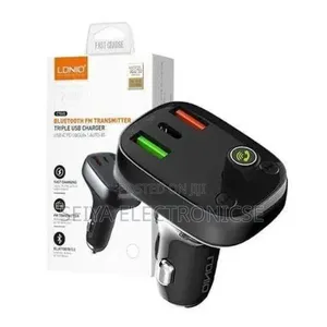 Ldnio C7040 Is a 36w Car Charger . Bluetooth Fm Transmitter . Usb Por