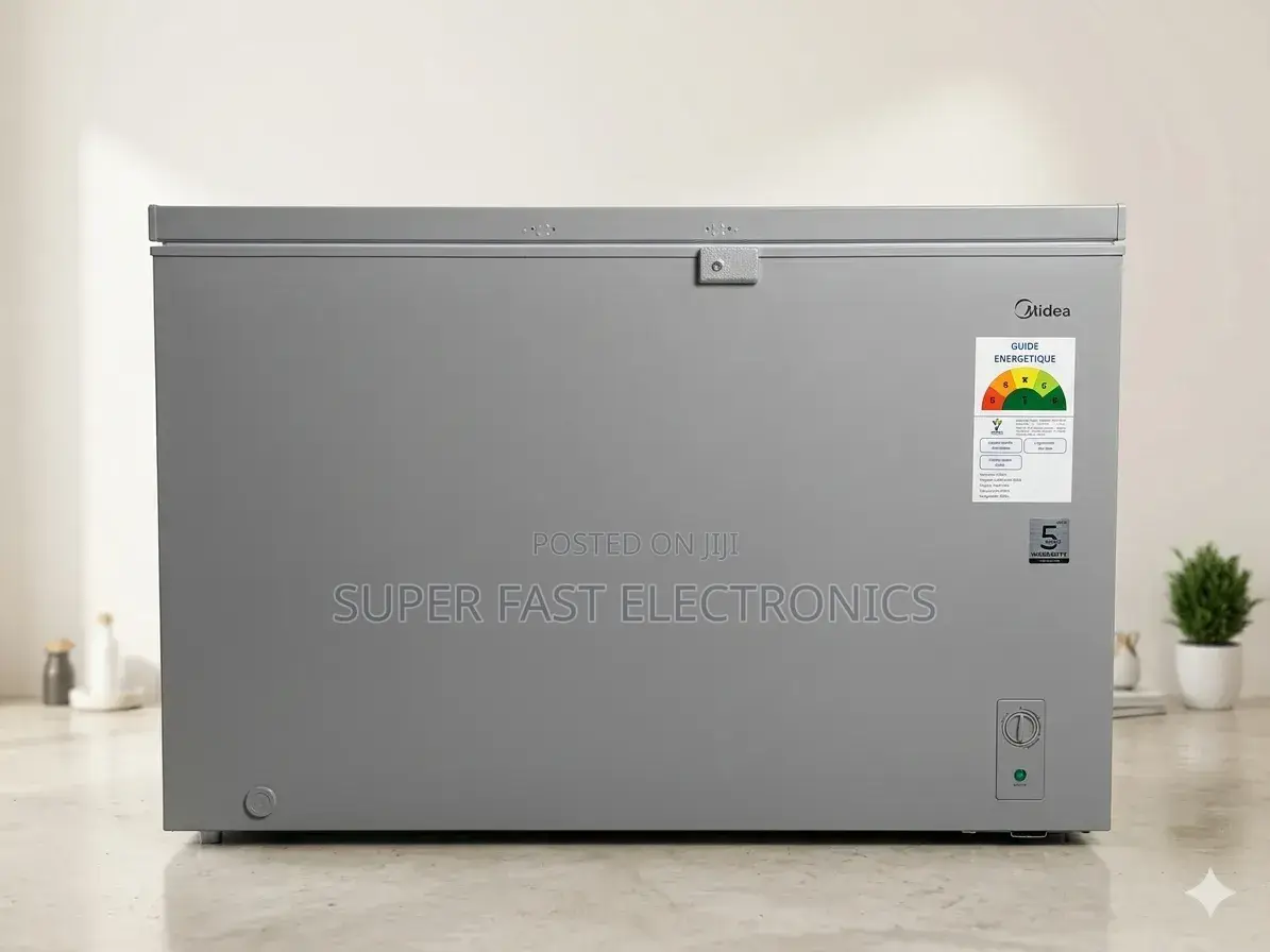 Midea Chest Freezer 340l ( / 479 Model) – Double Door Deep Freezer