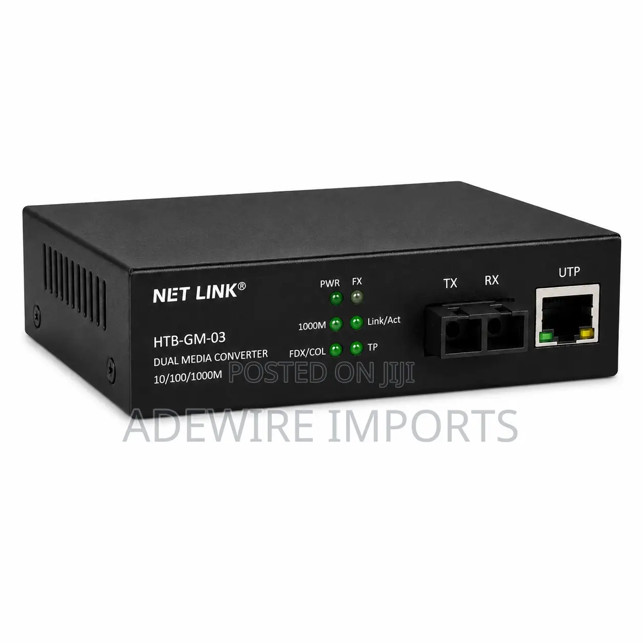 Net Link Dual Media Converter (Htb-Gm-03) With Vat