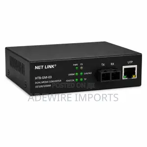 Net Link Dual Media Converter (Htb-Gm-03) With Vat