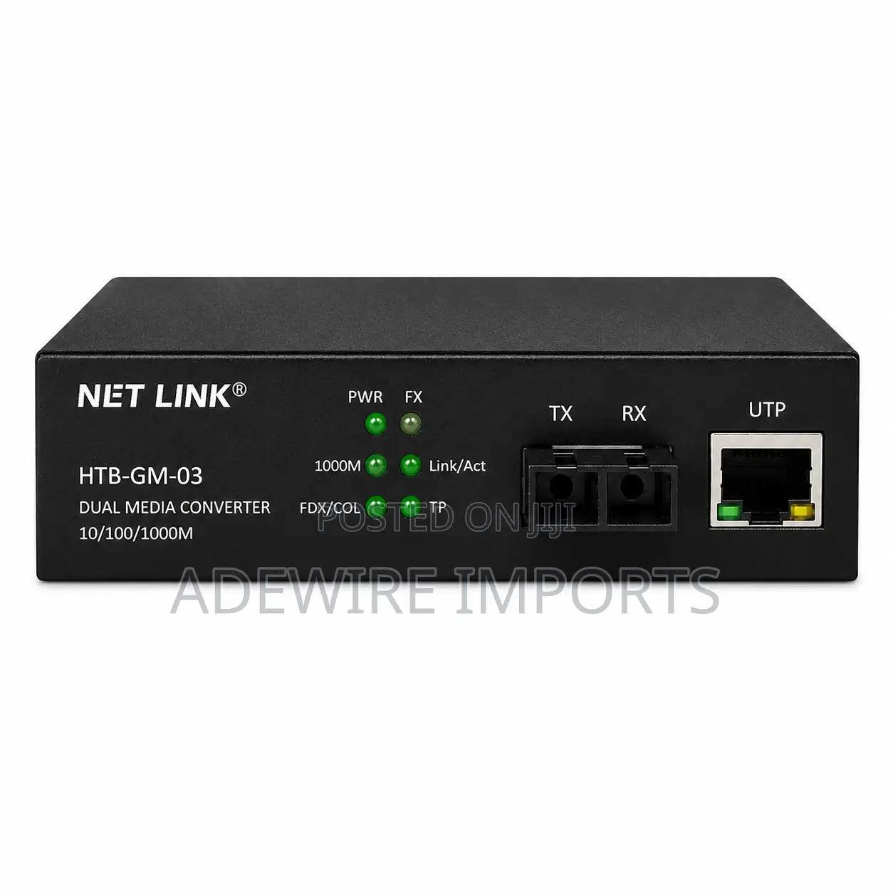 Net Link Dual Media Converter (Htb-Gm-03) With Vat