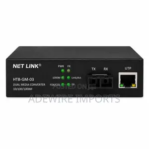 Net Link Dual Media Converter (Htb-Gm-03) With Vat