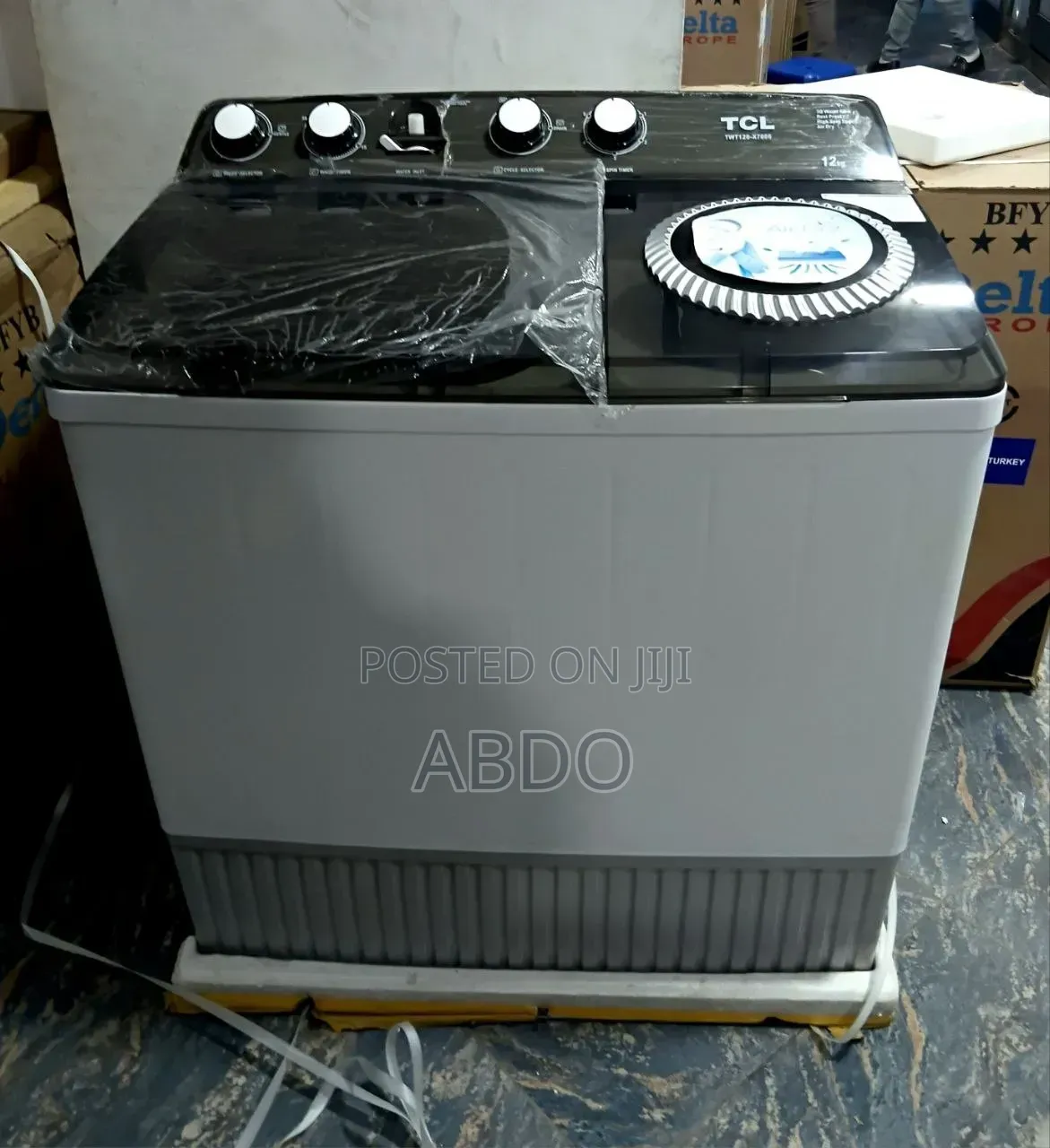 TCL Washing Mashine 12kg Quality Doubel Moter