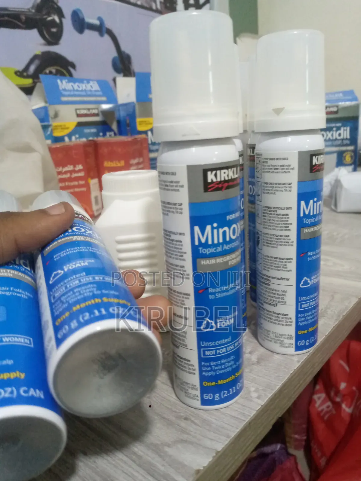 Foam Kirkland Minoxidile