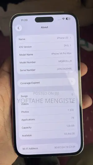 Apple iPhone 14 Pro Max 128 GB Gold