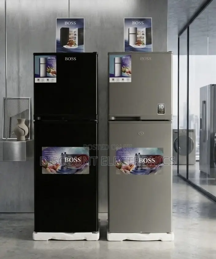 Boss Double Door Refrigerator – Energy-Efficient Family Fridge