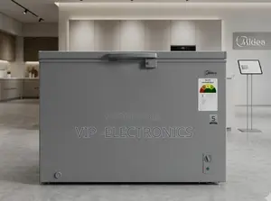 Midea Chest Freezer 340l (Model Mdrc479fzg01–Double Door Deep Freezer