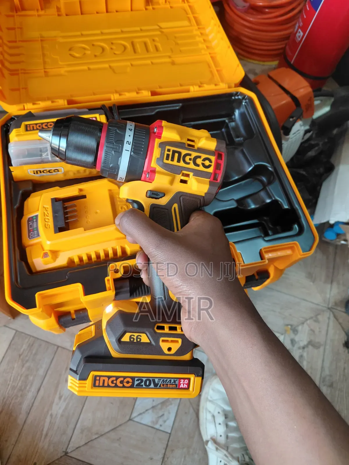 Ingco Charger Drill 20v 66nm