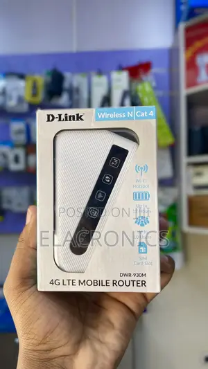 D-Link 4g Mobile Router Cat 4 (Portable Wifi Hotspot)