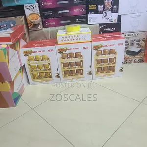 10pc Glass Jar Set