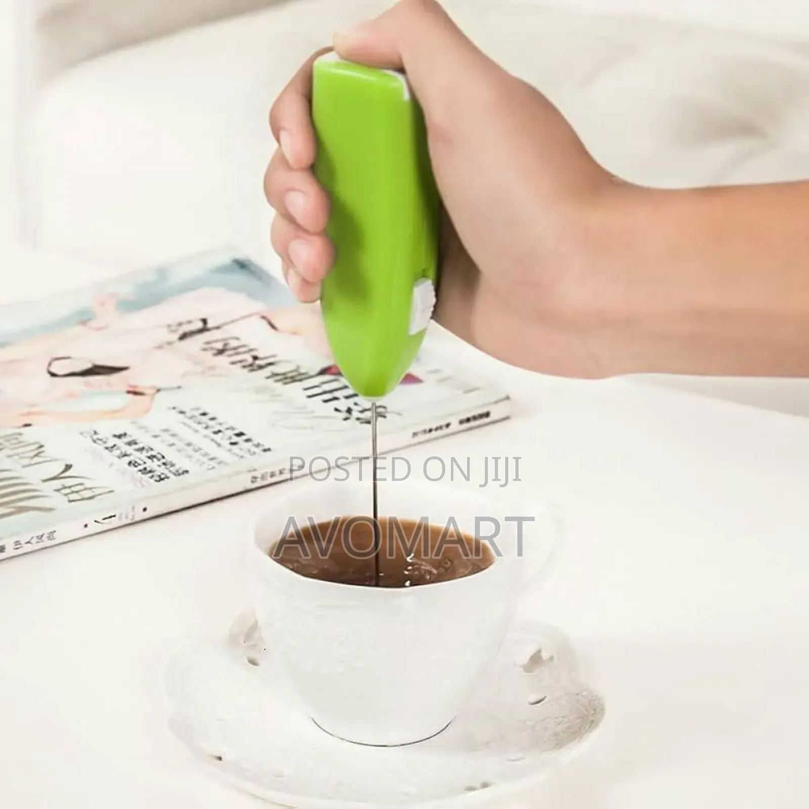 Electric Milk Frother 2pcs