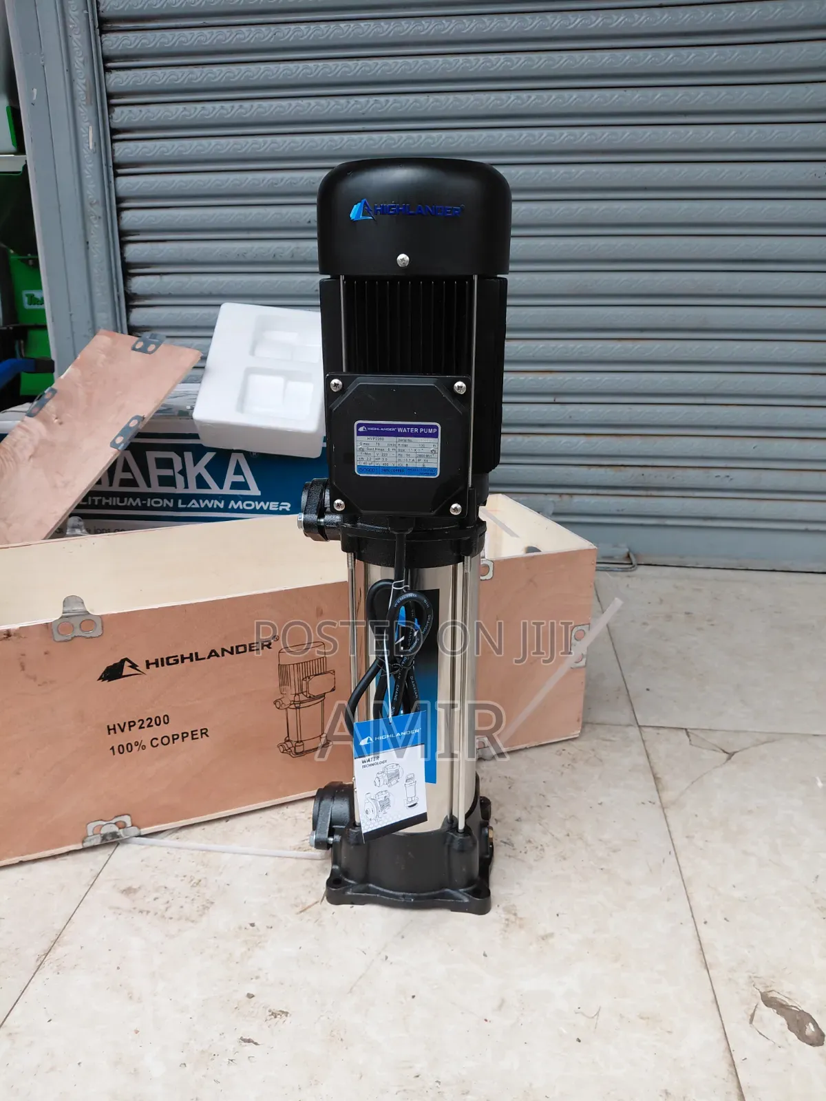 Vertical Pump 3hp ( የላቢያጆ ፓምፕ)
