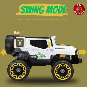 Premium 12v Rechargeable Kids Jeep Up To 65kg -ዘመናዊ የልጆች ኤሌክትሪክ መኪና