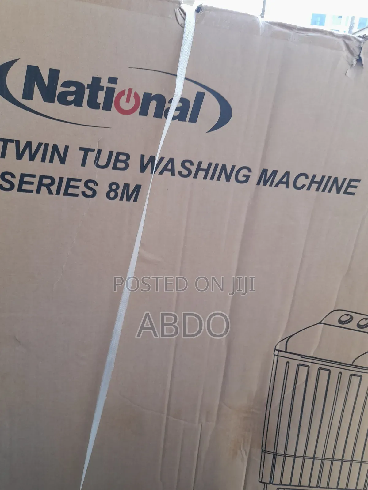 National Washing Mashine 16kg Quality Model Doubel Moter