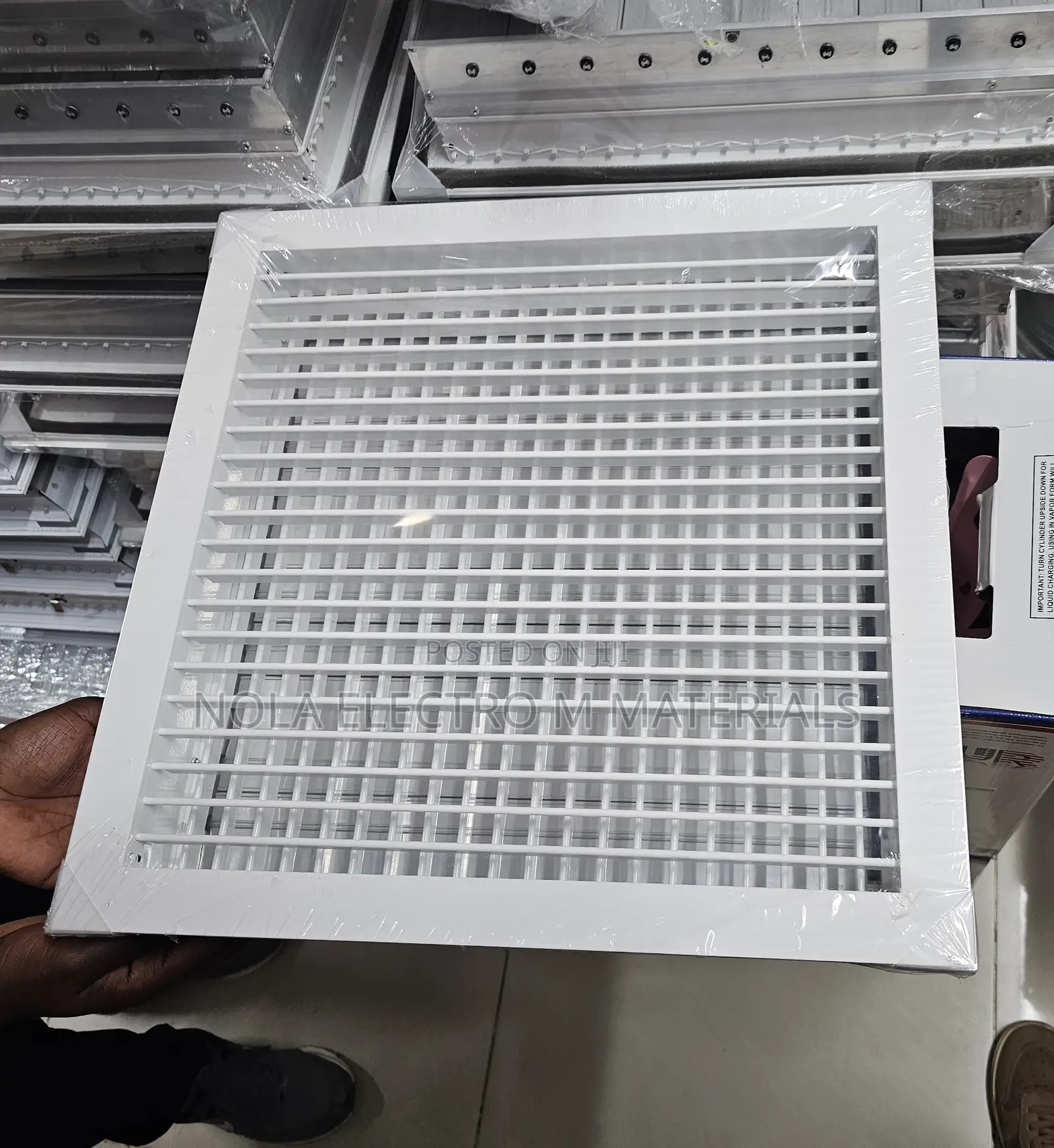 Hvac Air Return Grille (Square) – 40x40 Cm