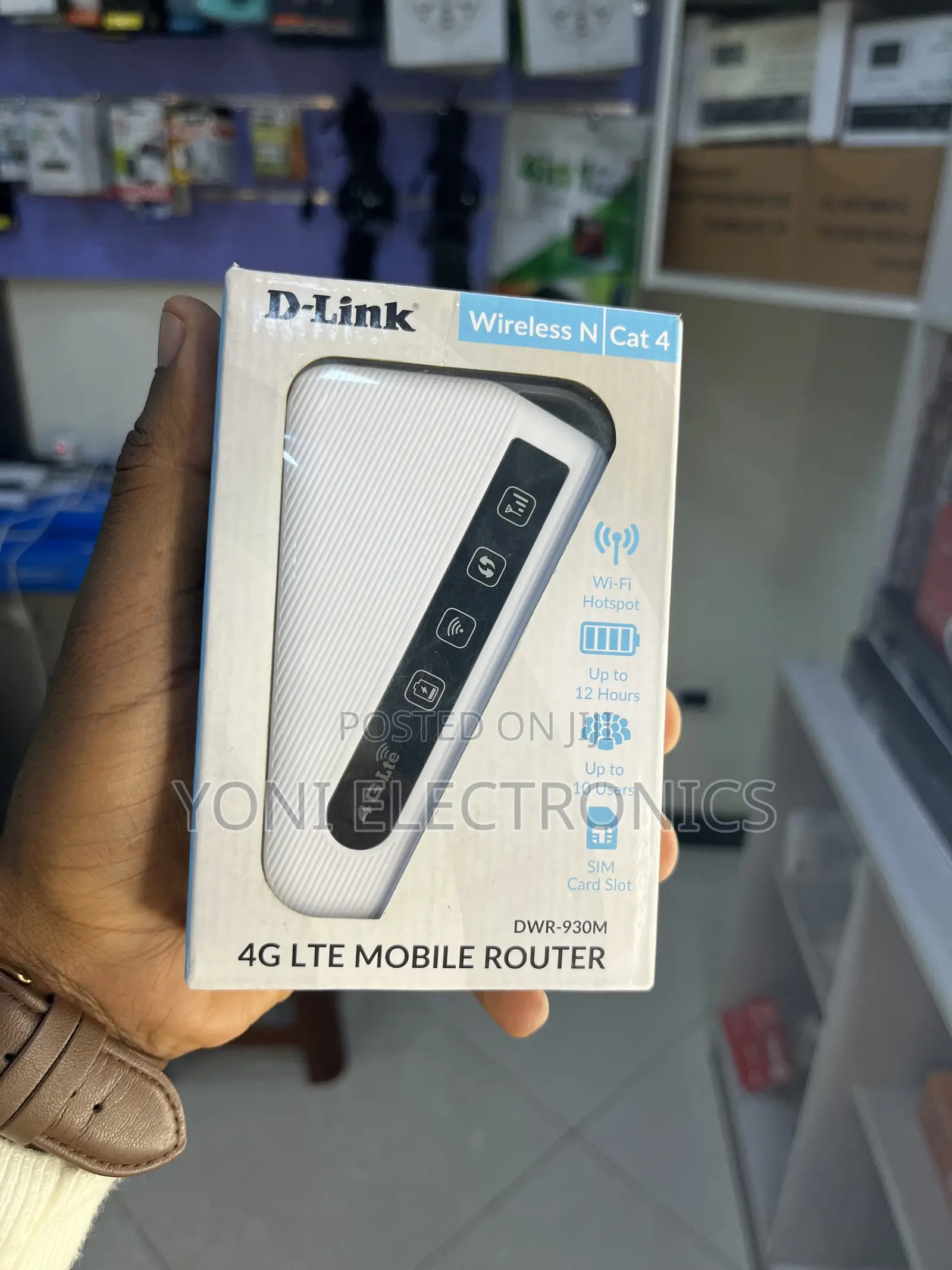D-link Dwr-930m 4g Lte Mobile Router (Wireless N Cat 4)