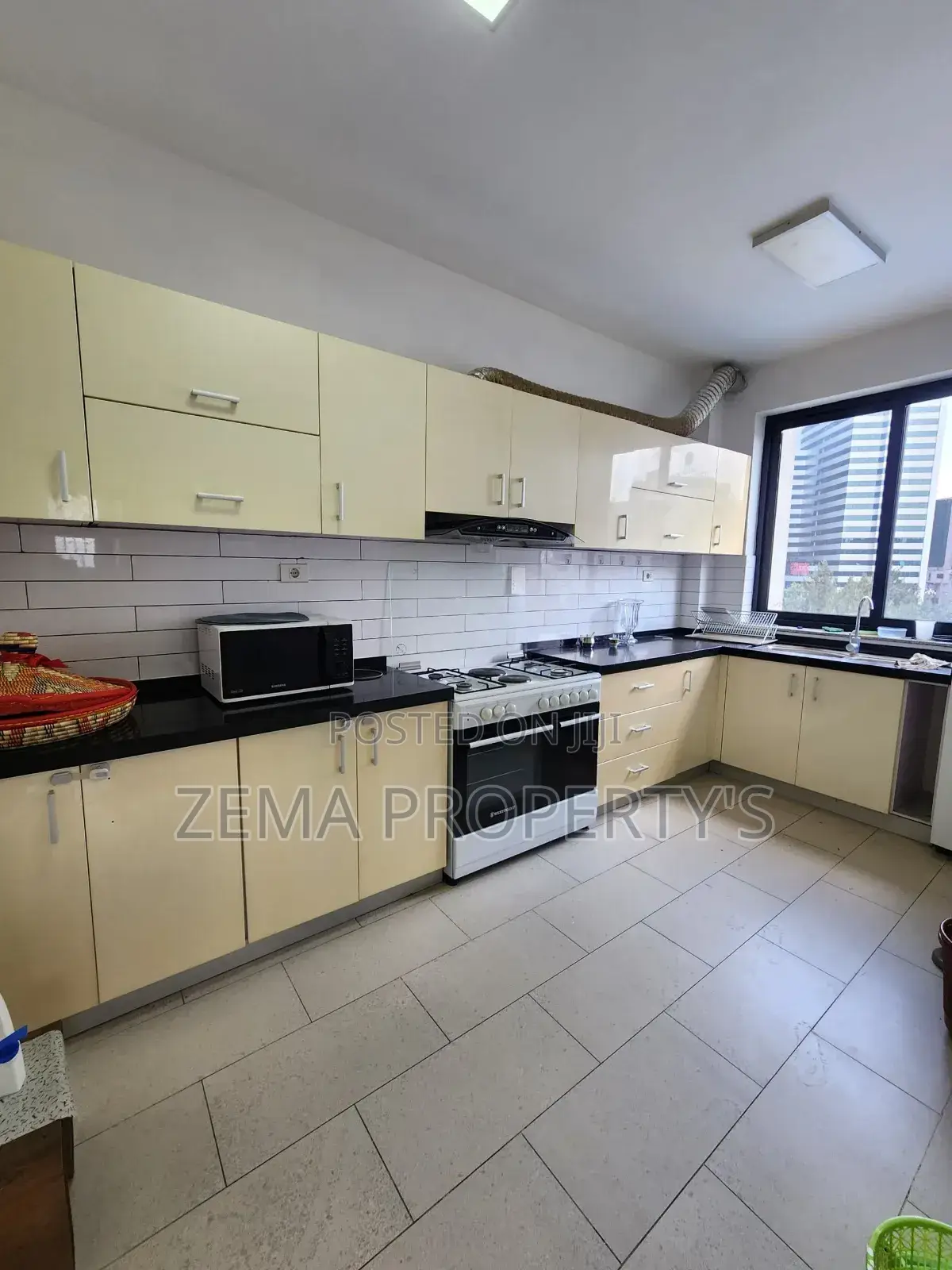 Furnished 3bdrm Apartment in Bole for rent
