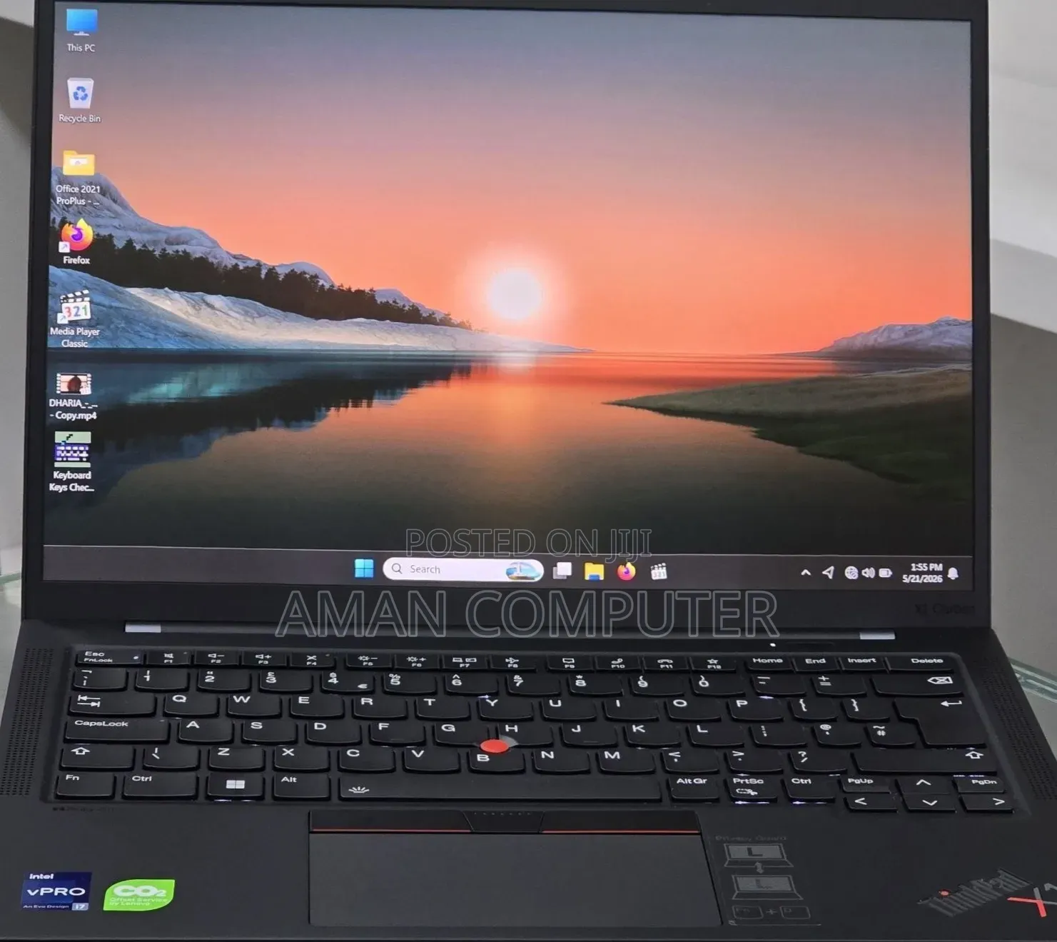 New Laptop Lenovo ThinkPad X1 Carbon 16GB Intel Core i7 SSD 512GB