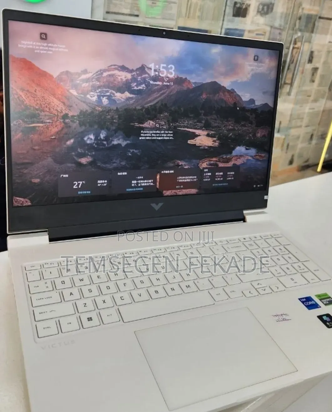 New Laptop HP Victus 16 16GB Intel Core i7 SSD 1T