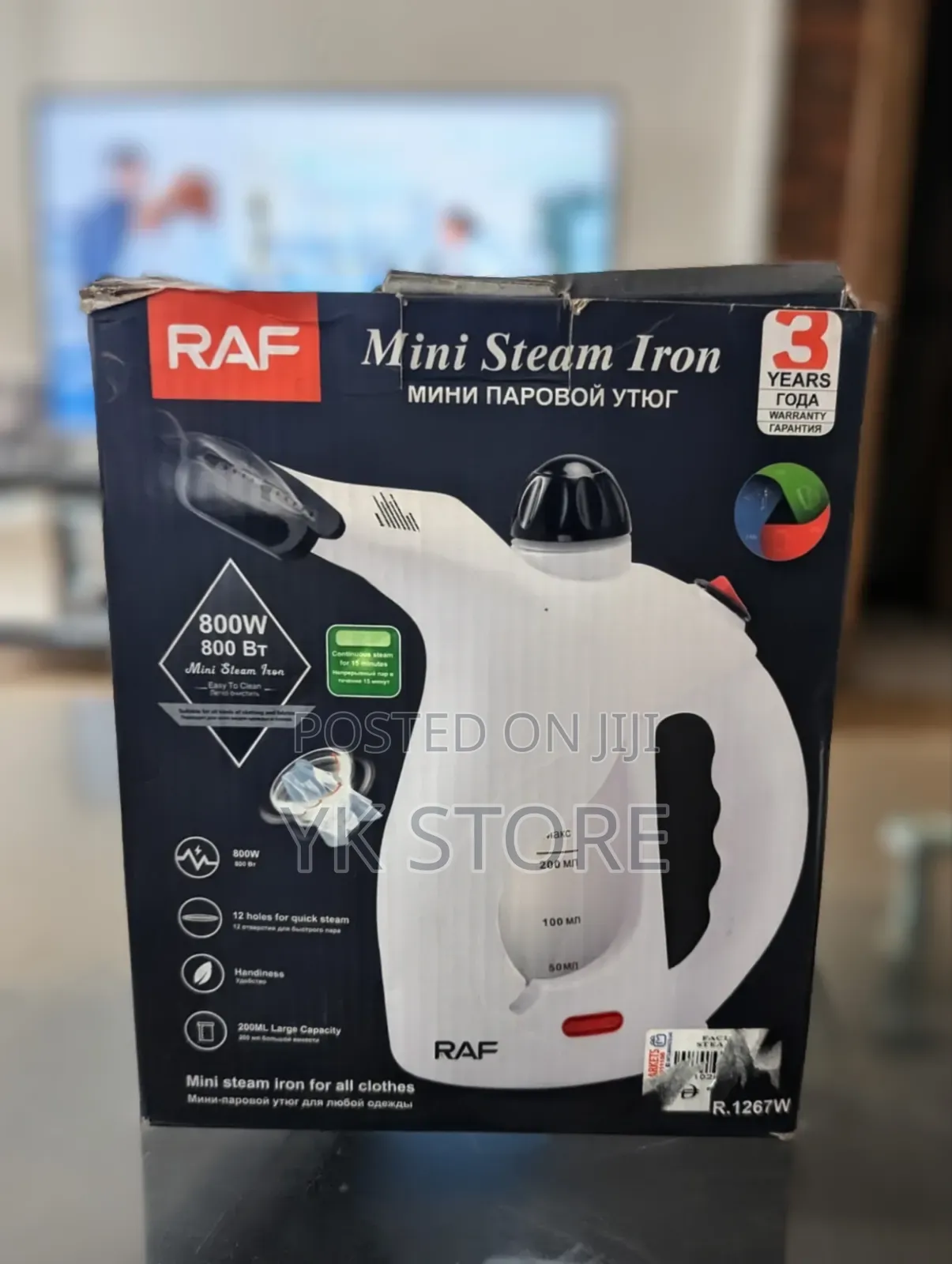 Raf Steam Iron