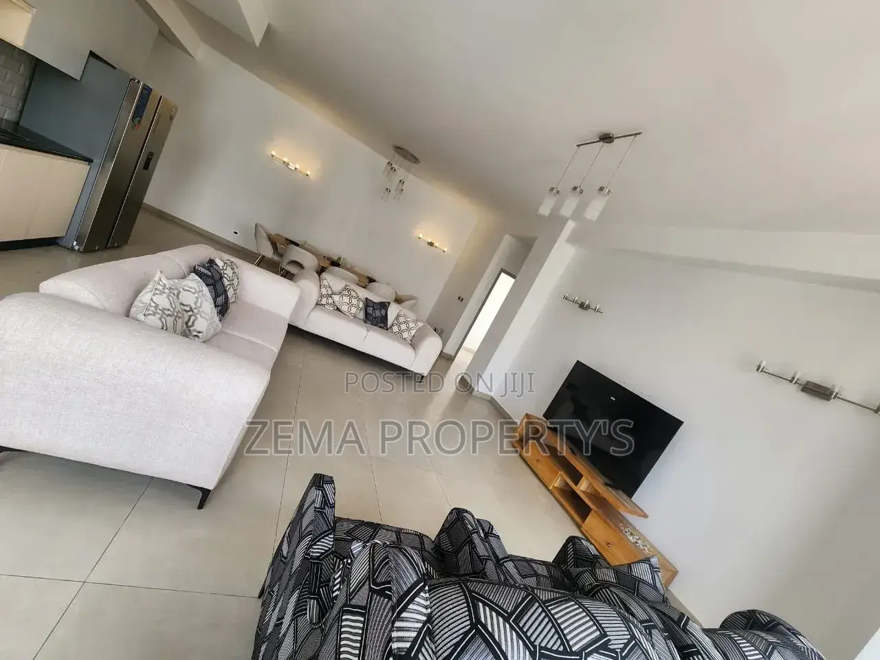 Furnished 3bdrm Apartment in Bole for rent