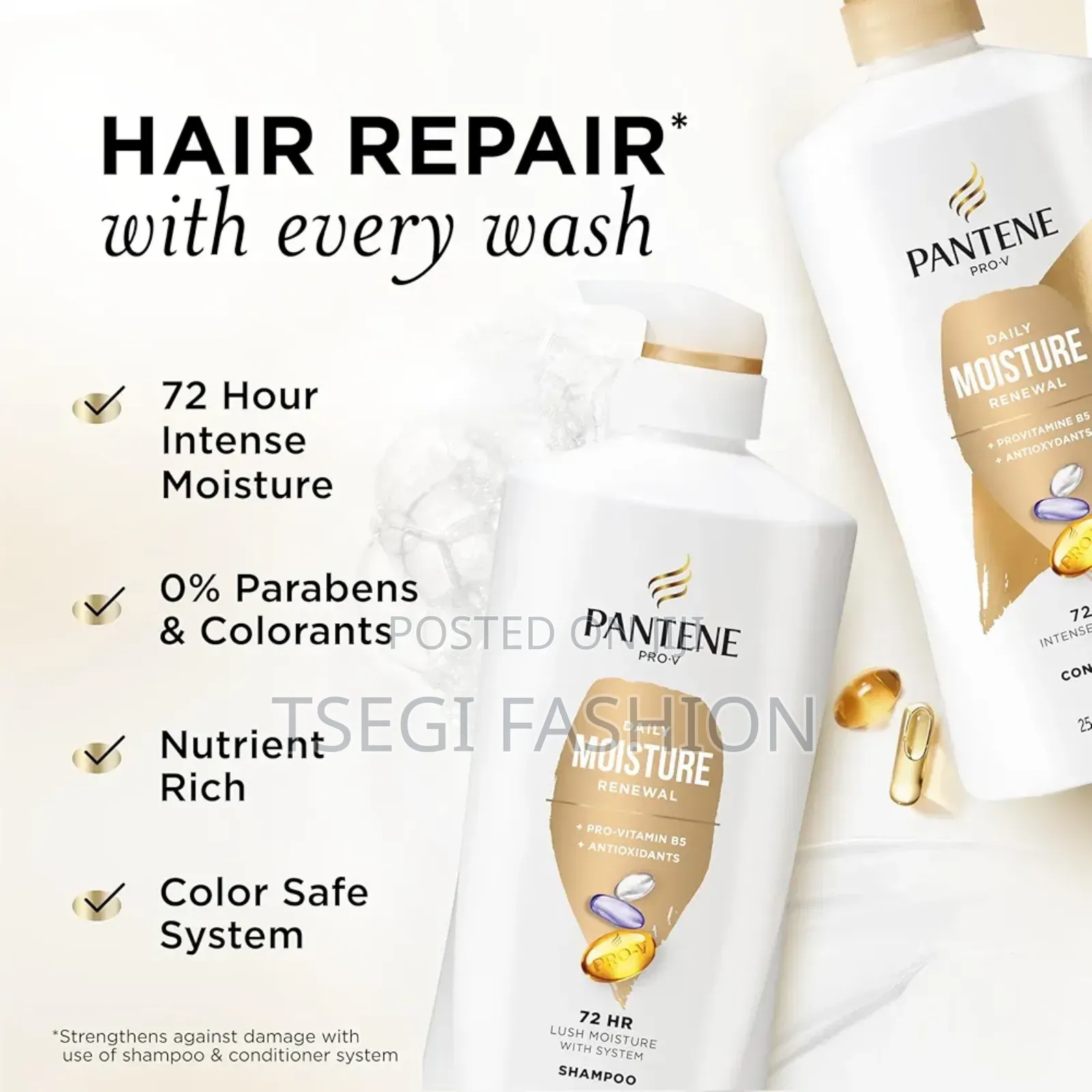 Pantene Shampoo and Conditioner