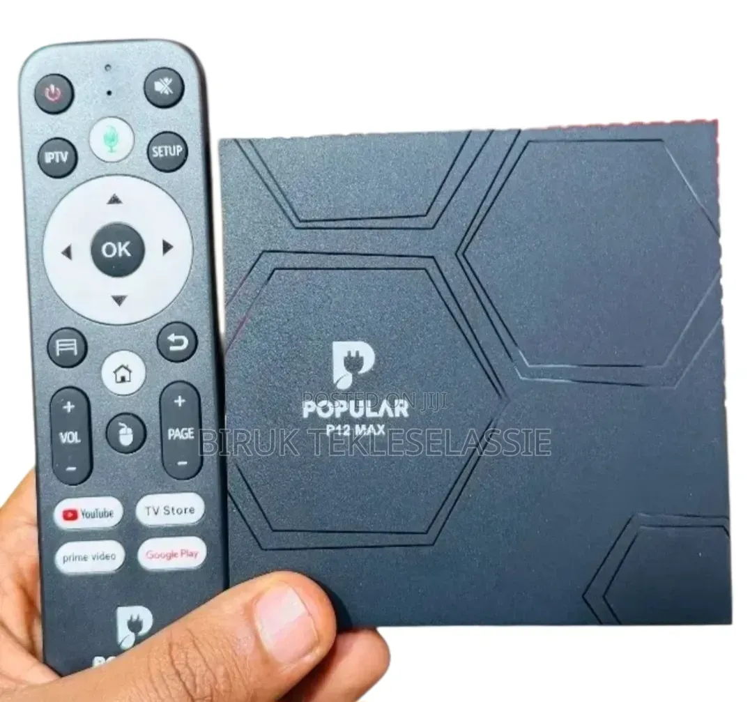Popular P12max Tv Box