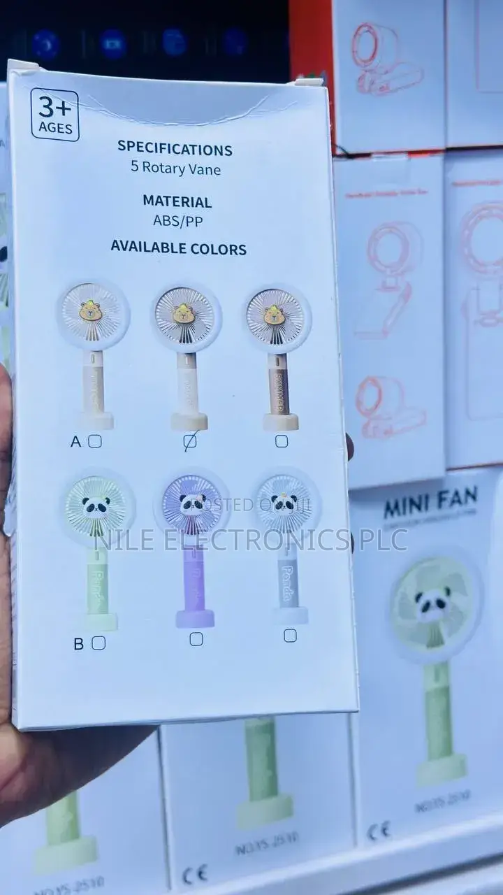 Mini Fan Original Carton Handled Fan L