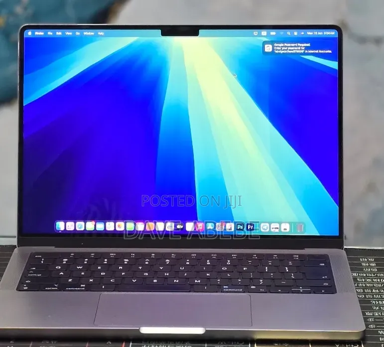 New Laptop Apple MacBook Pro 2021 M1 32GB Apple M1 Pro SSD 1T