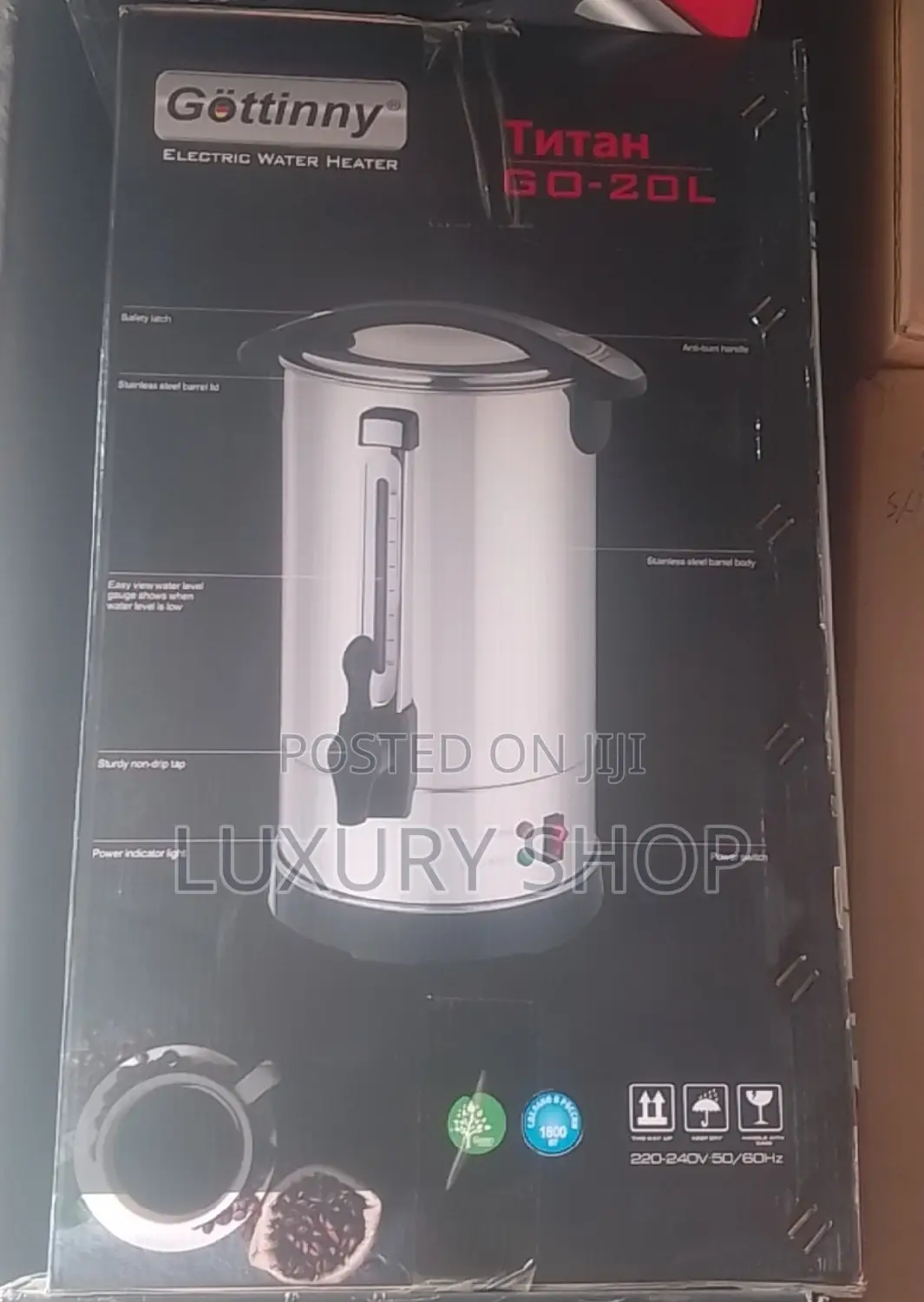 Tea and Coffee Maker Electric Kettle 20 Liter
Capacity 20 Liter
21999