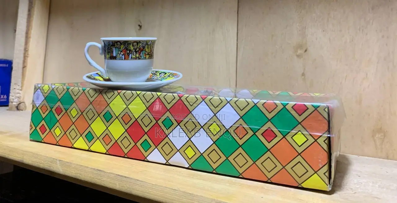 6pcs Saba Coffee Cup የቡና ስኒ