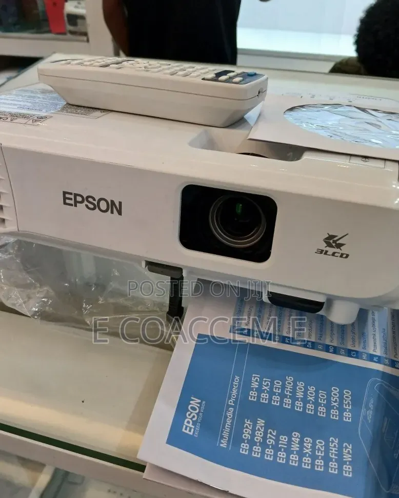 Epson Projector Brand New 
With Cartoon 
Model Name: