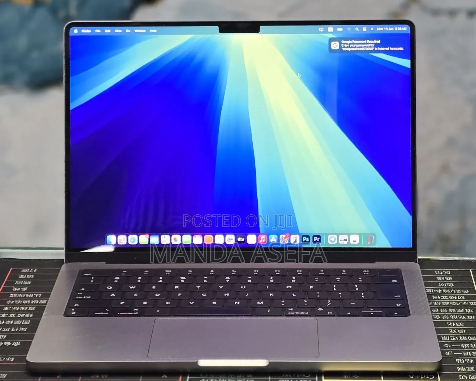 New Laptop Apple MacBook Pro 2021 M1 32GB Apple M1 Pro SSD 1T